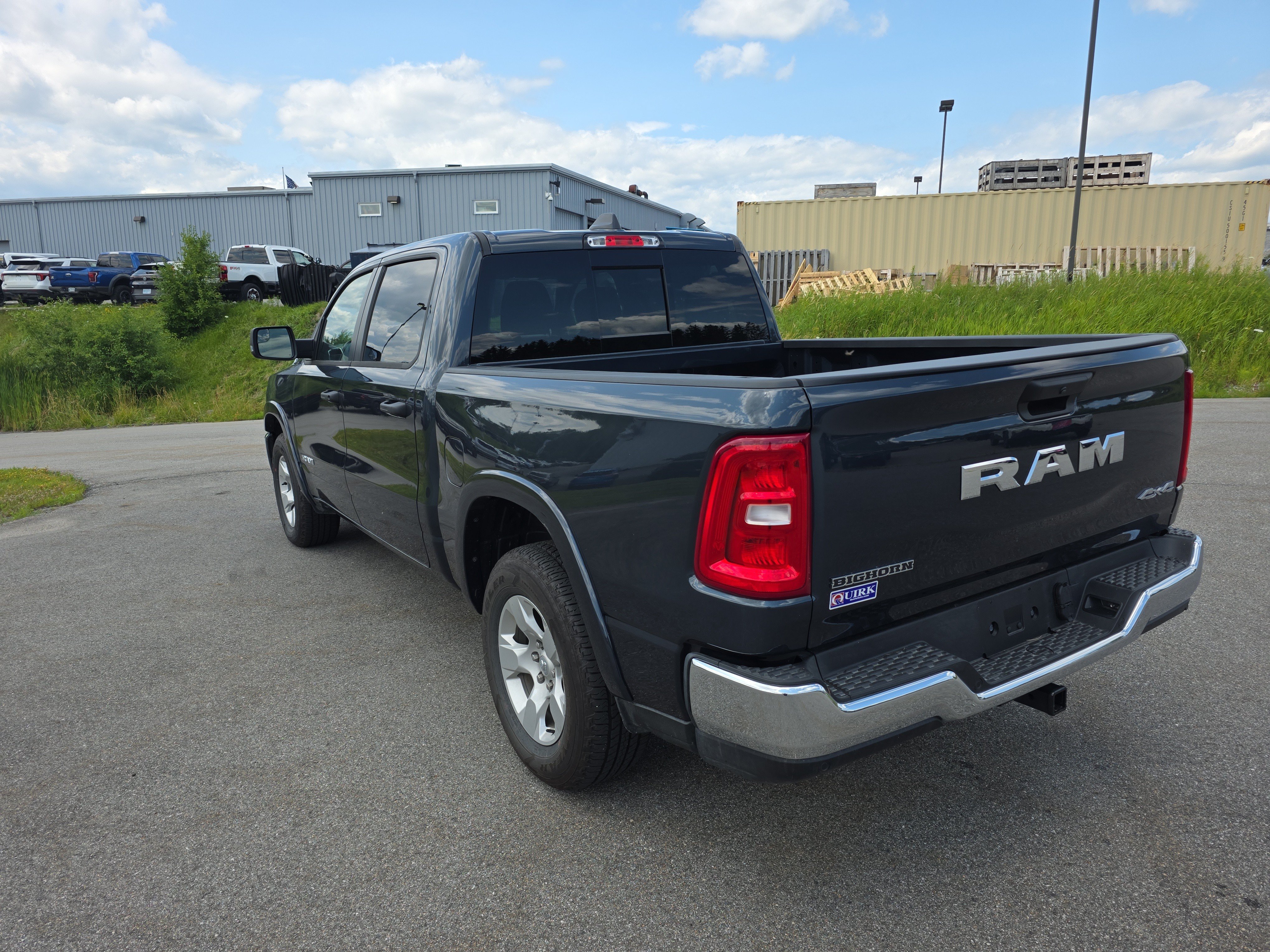 Used 2025 Forged Blue Metallic Ram Big Horn image 3