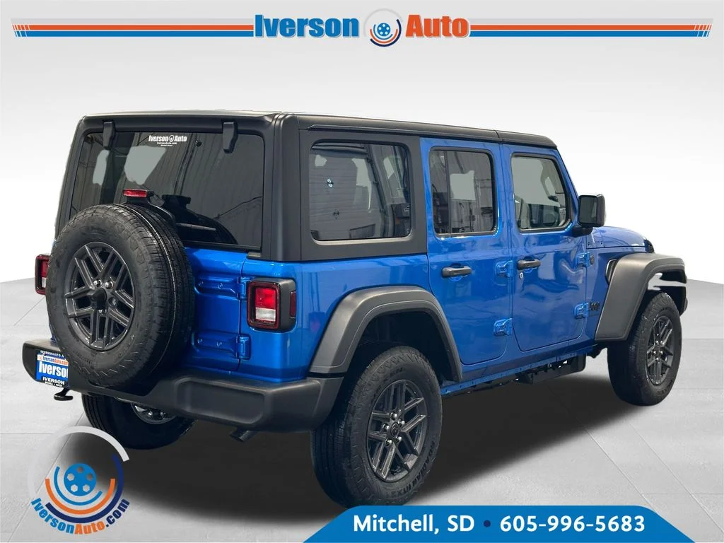 New 2026 Hydro Blue Pearlcoat Jeep Sport RHD image 6
