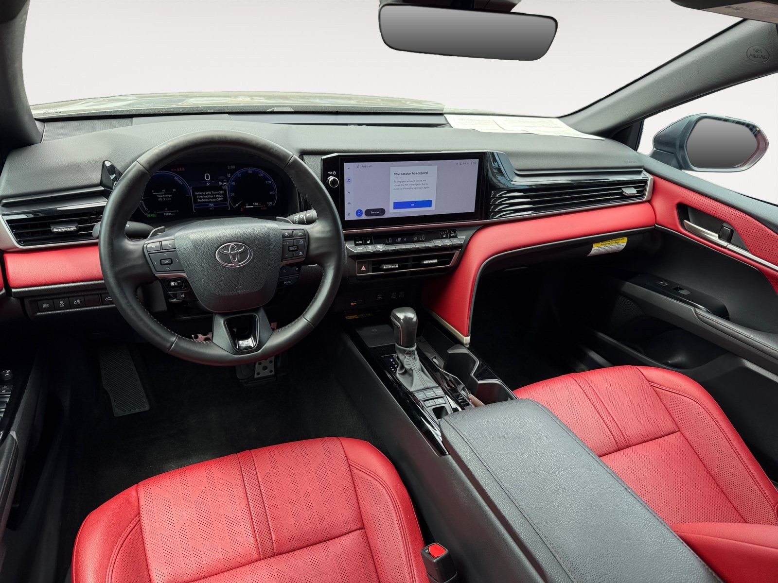 Used 2025 Midnight Black Metallic Toyota XSE image 15