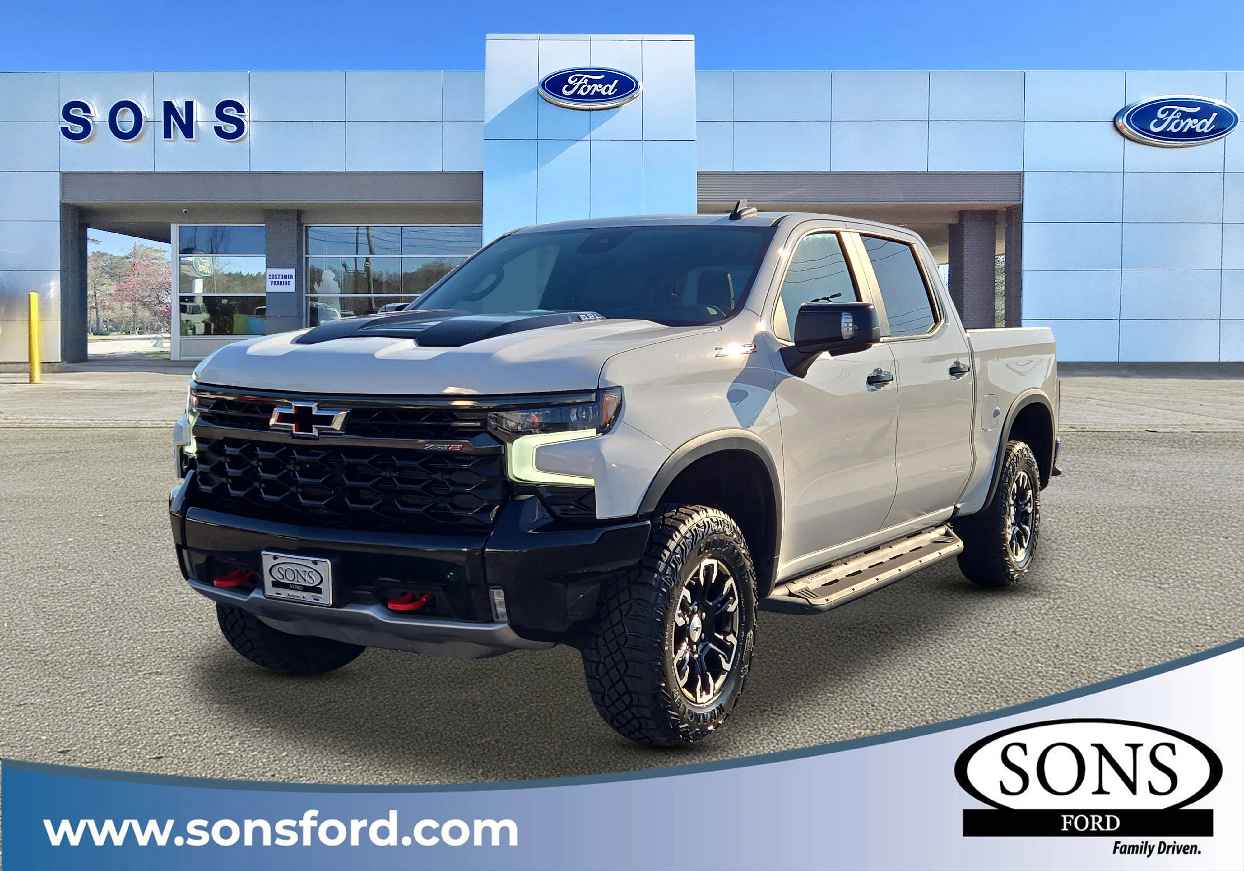 Used 2024 Summit White Chevrolet ZR2 image 1