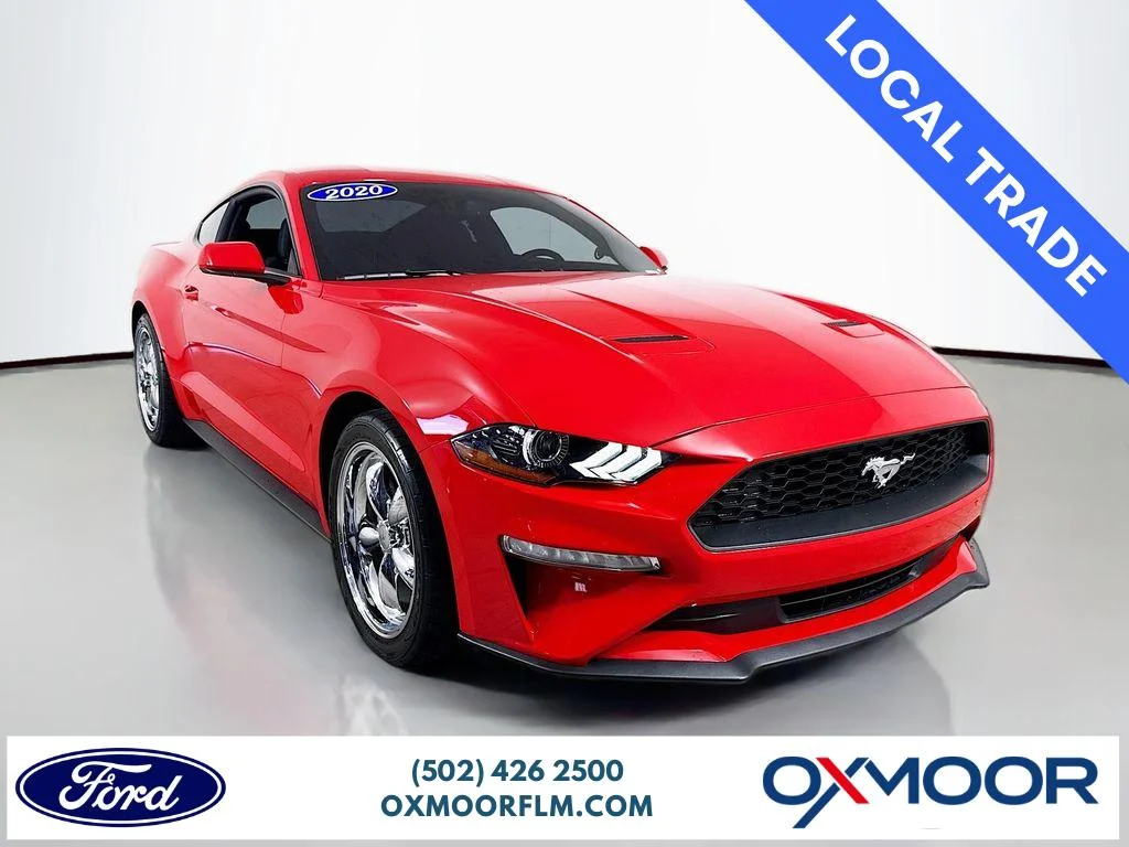 Used 2020 Race Red Ford EcoBoost image 1