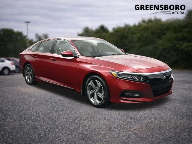 Used 2018 Red Honda EX-L 2.0T image 1