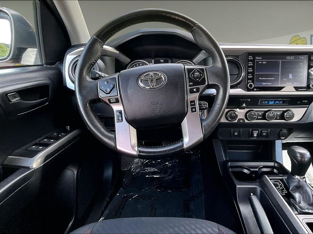 Used 2021 Midnight Black Metallic Toyota SR5 image 17