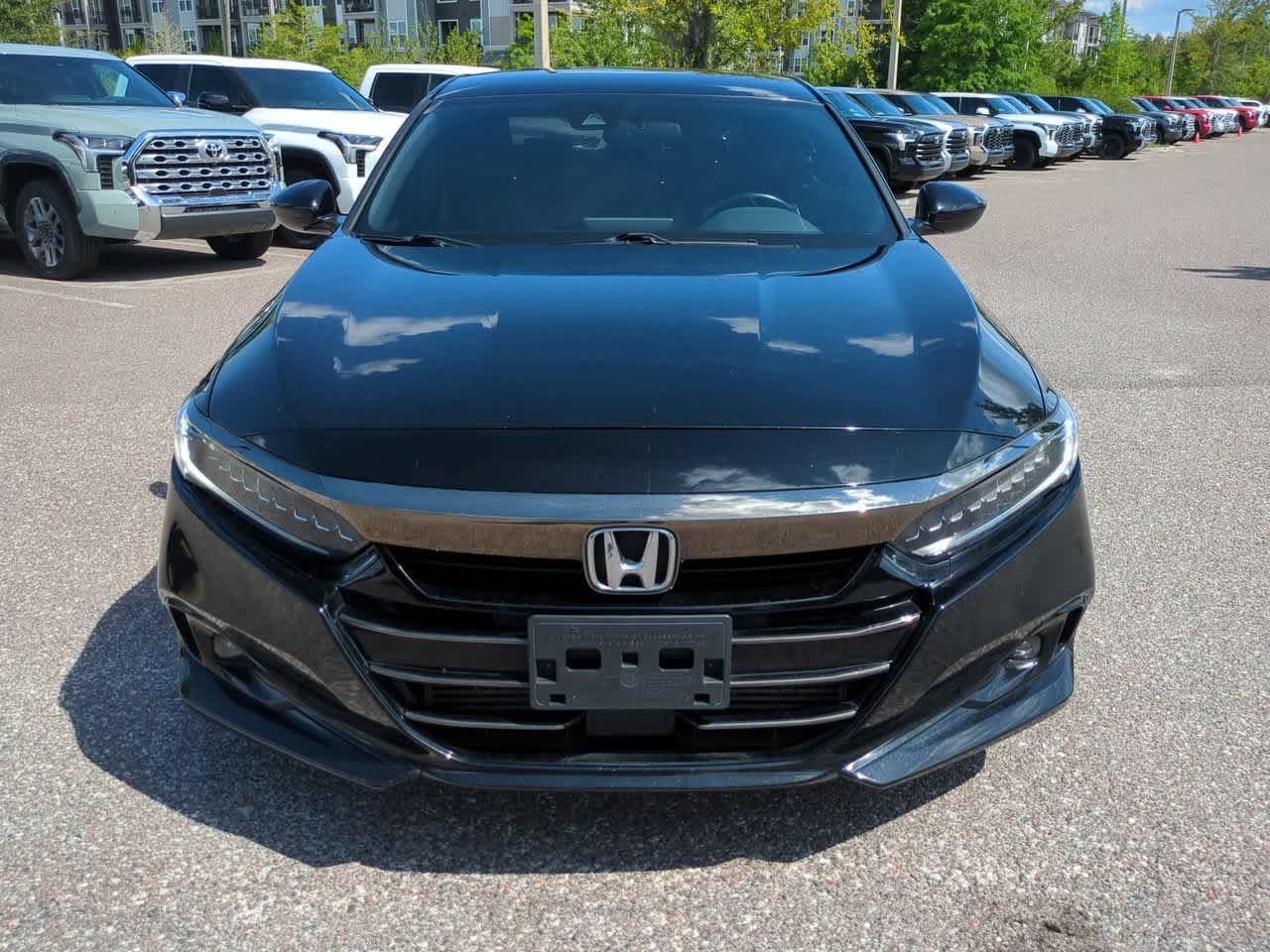Used 2021 Crystal Black Pearl Honda Sport image 9