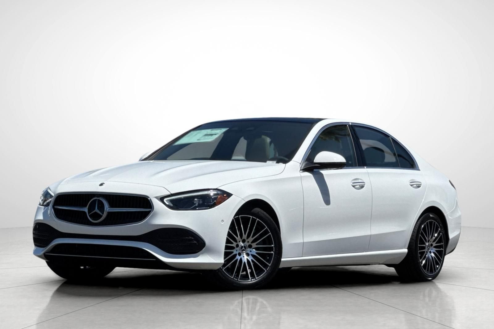 New 2026 Polar White Mercedes-Benz C 300 image 1