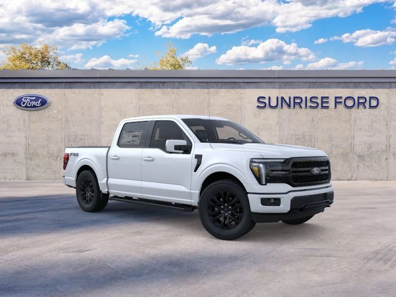 New 2026 Star White Metallic Tri-Coat Ford Lariat® image 7