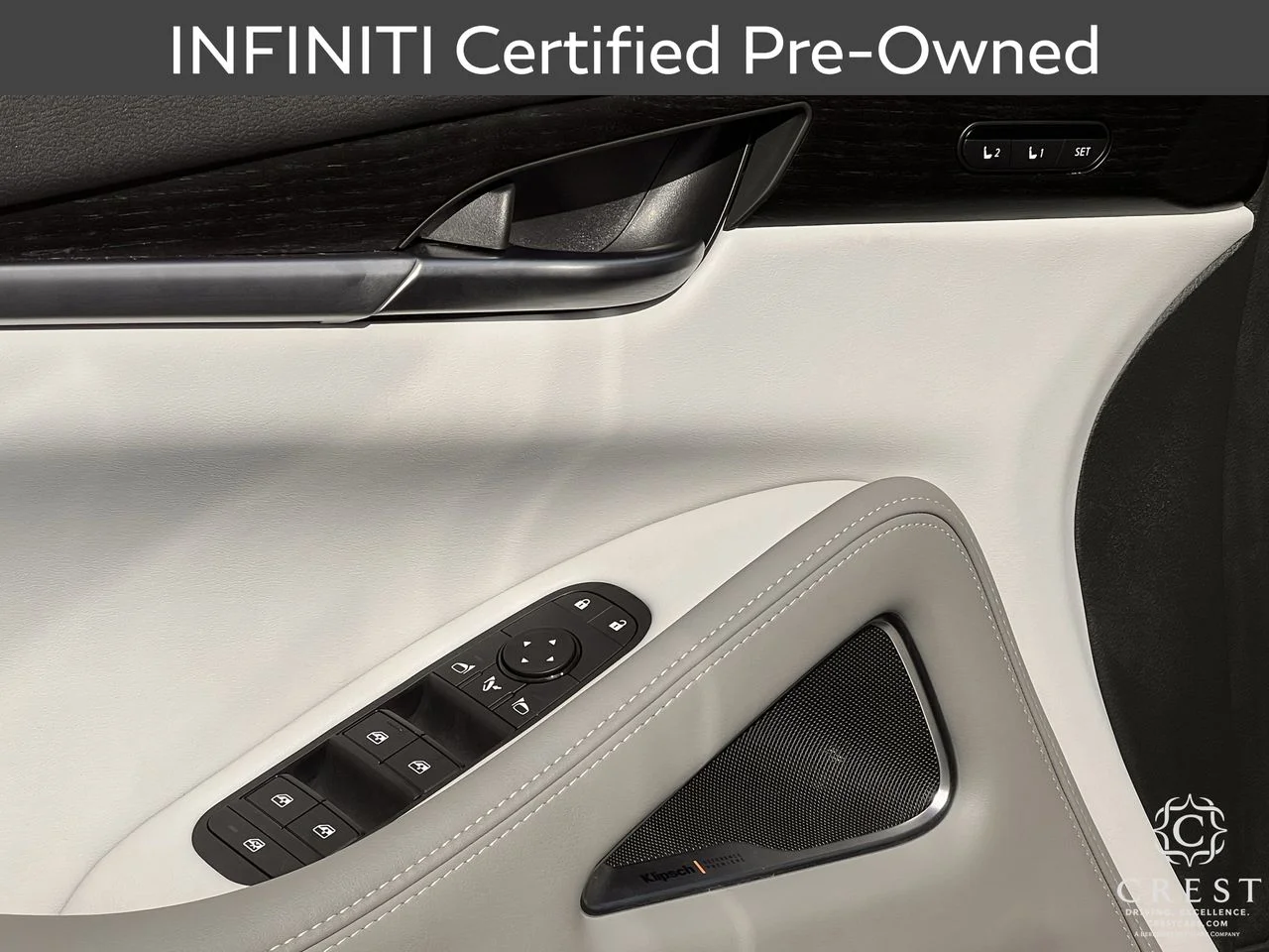 Certified Used 2027 Moonbow Blue Black Obsidian INFINITI AUTOGRAPH image 24
