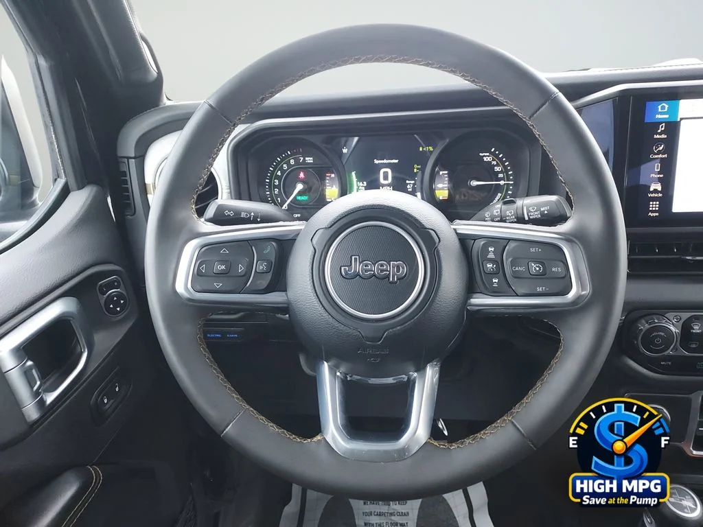 Used 2024 Black Jeep Sahara 4xe image 21