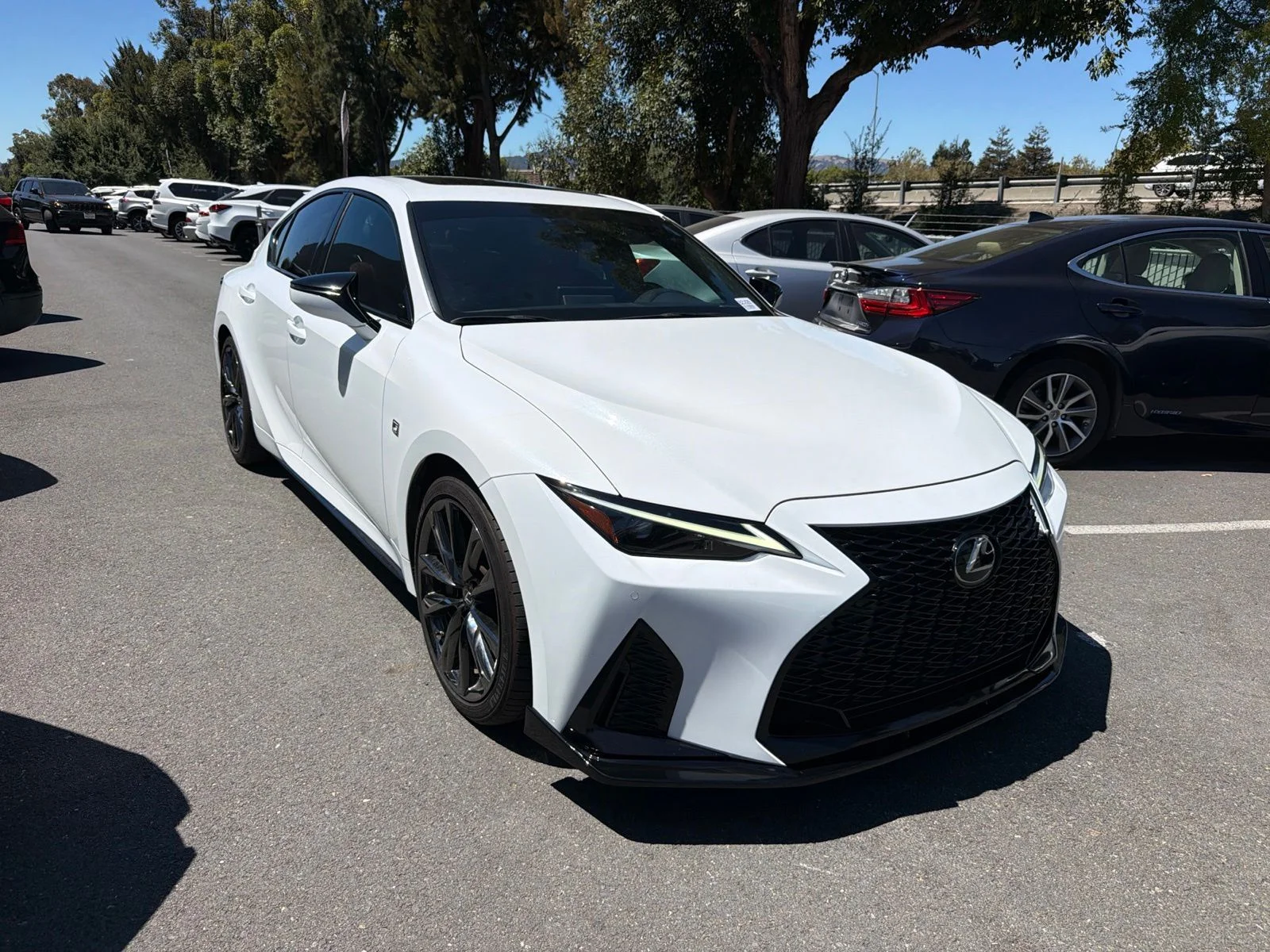 Used 2022 Ultra White Lexus 350 F SPORT image 1