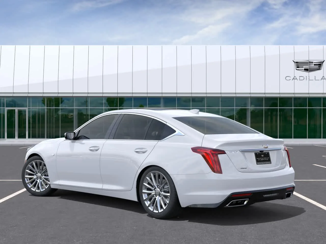 New 2026 Summit White Cadillac Premium Luxury image 3