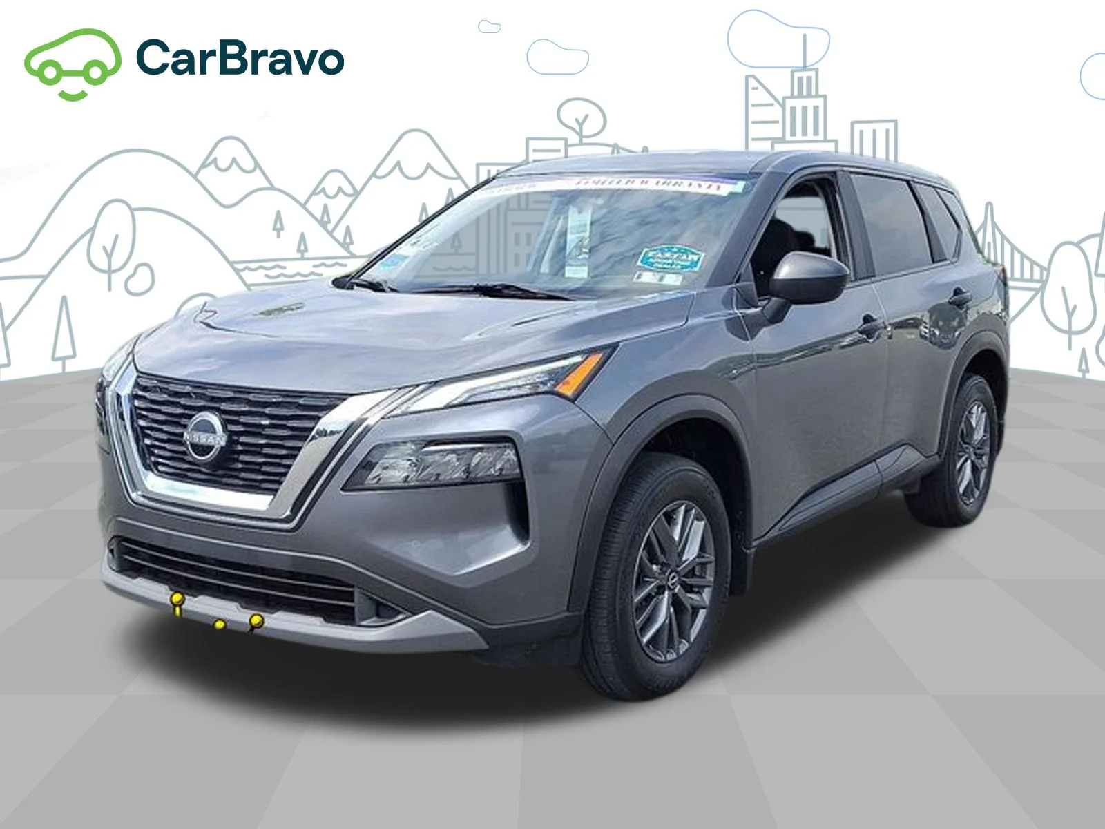 Used 2023 Gray Nissan S Intelligent AWD image 39