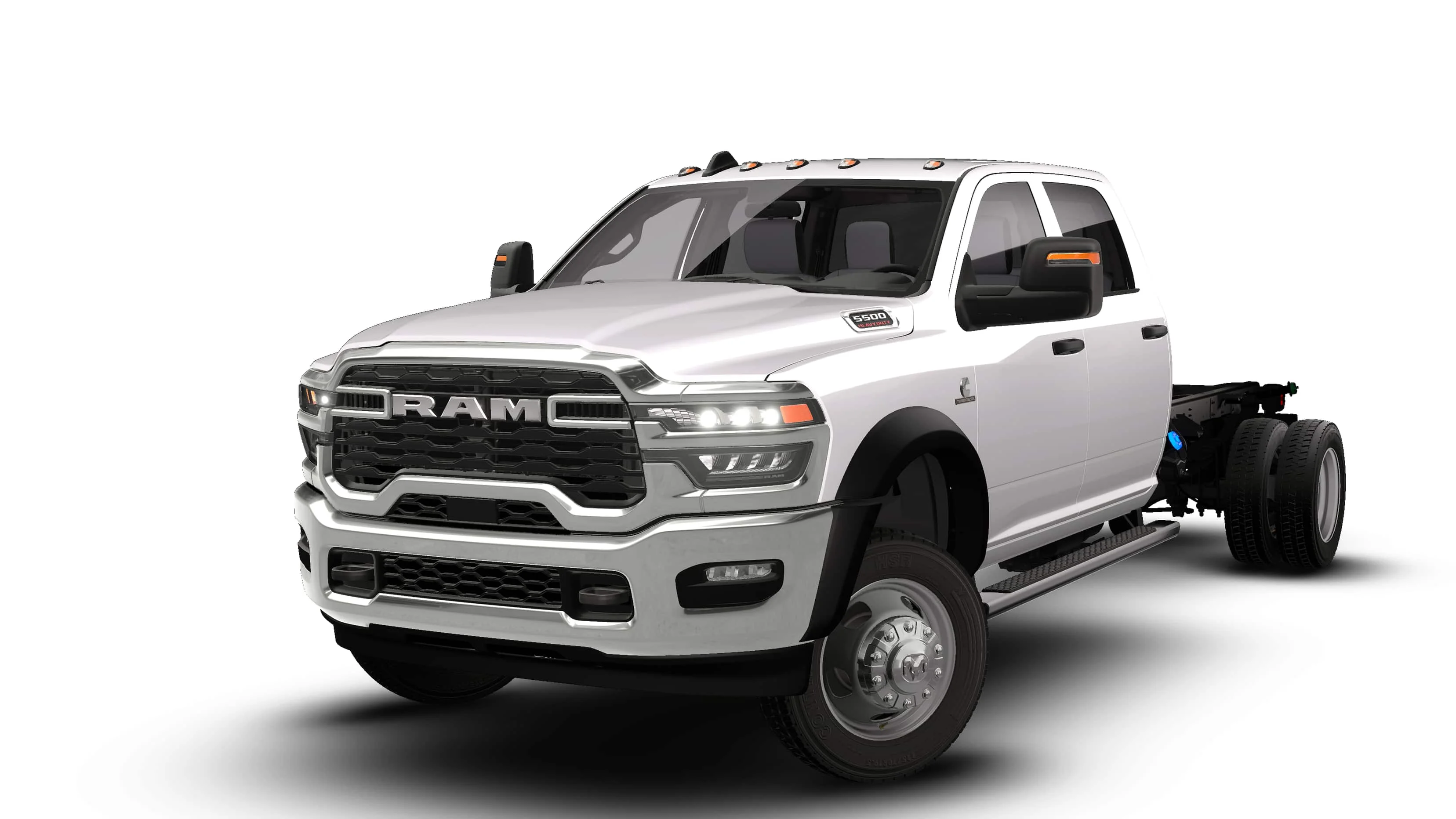 New 2026 Bright White Clear-Coat Exterior Paint RAM TRADESMAN image 13
