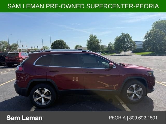 Used 2020 Red Jeep Limited image 3