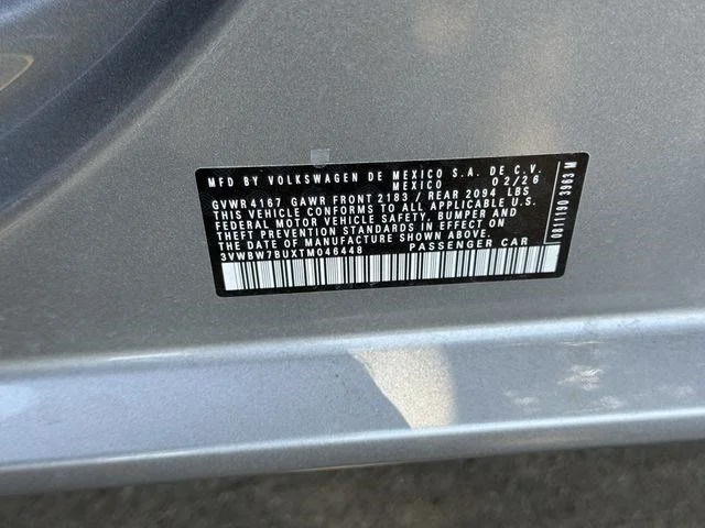 New 2026 Silver Volkswagen 1.5T Sport image 27