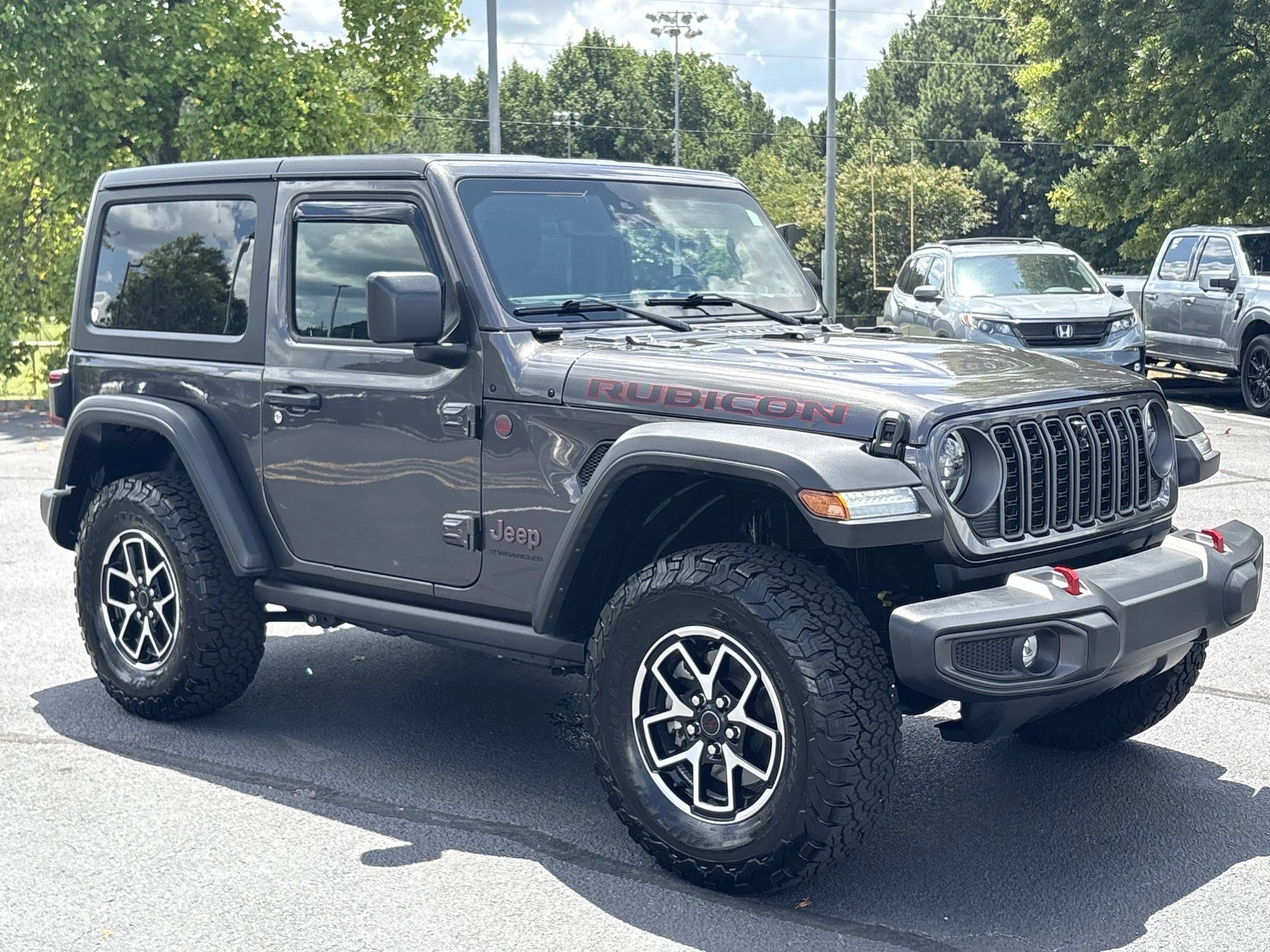 Certified Used 2024 Granite Crystal Clearcoat Metallic Jeep Rubicon image 24