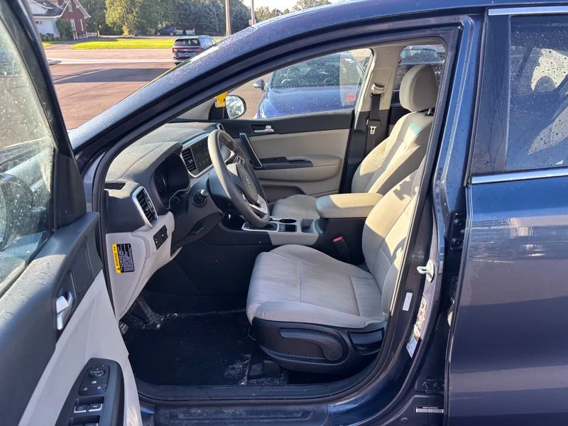 Used 2022 Blue Kia LX image 9
