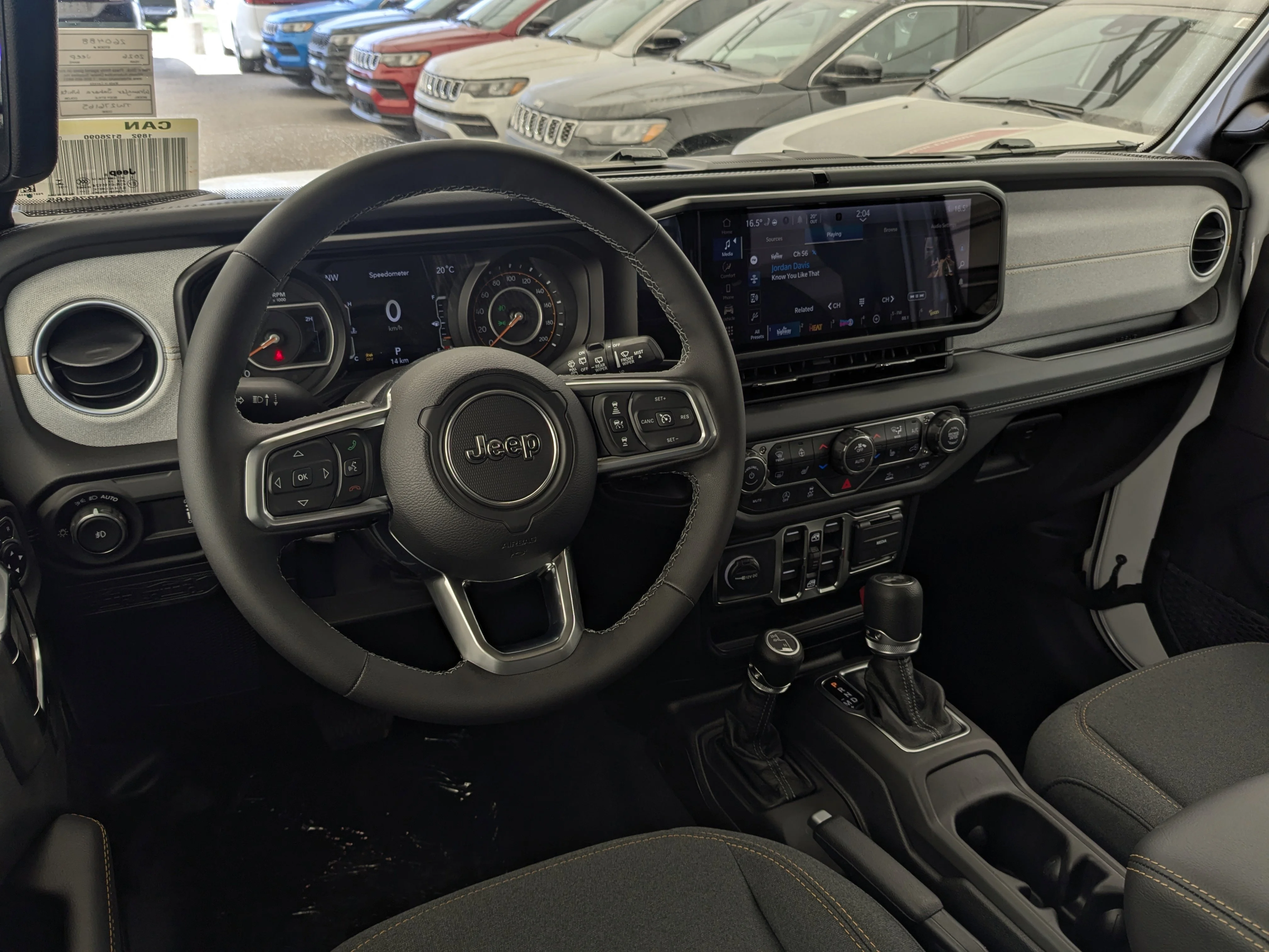 New 2026 White Jeep Sahara - - Body-Color Top - Side Steps - 2.0L Turbo - Remote Start & tons more! image 19