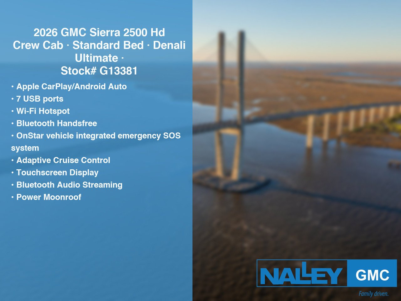 New 2026 Sterling Metallic GMC Denali Ultimate image 7
