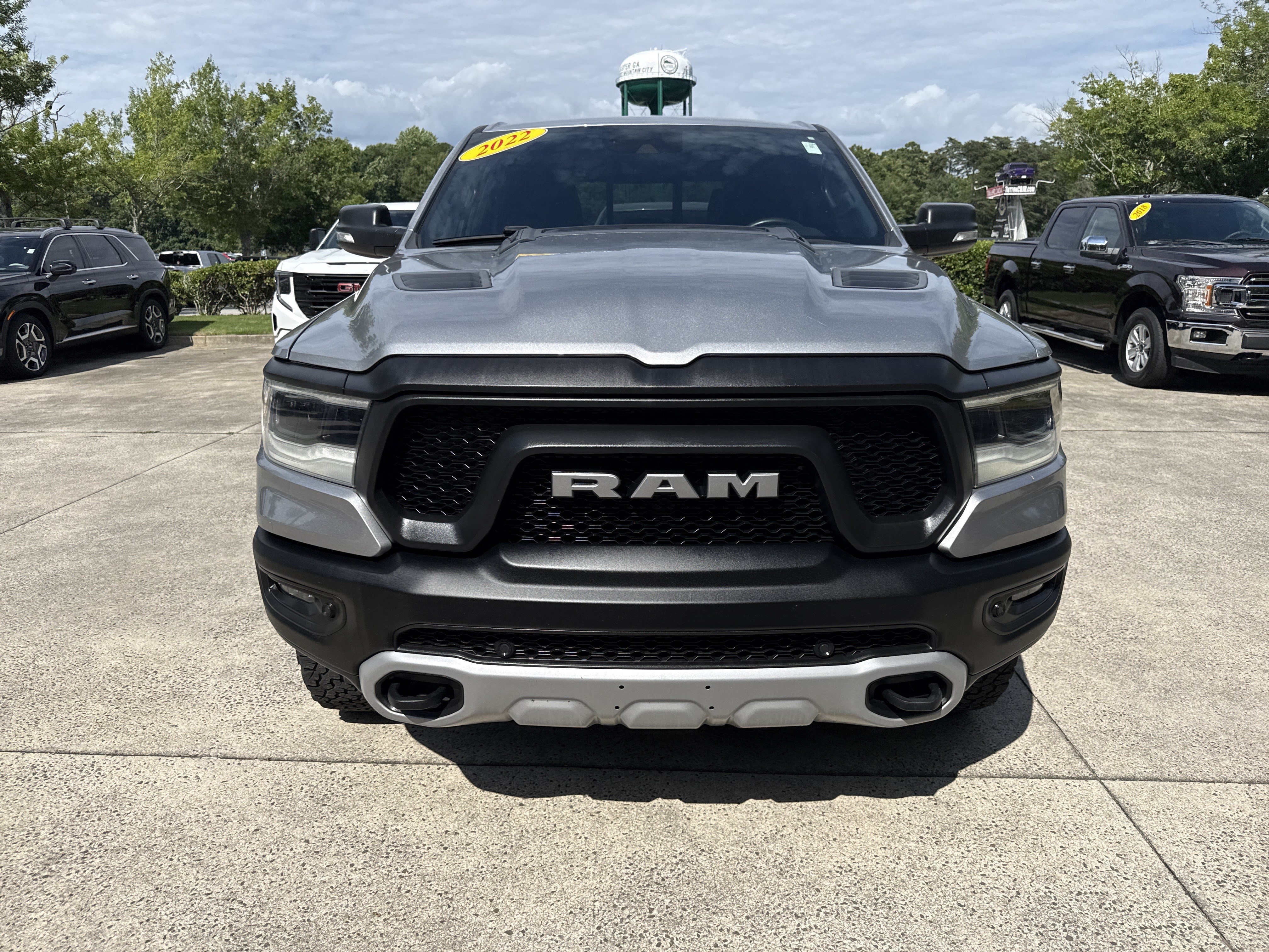 Used 2022 Billet Silver Metallic Clearcoat Ram Rebel image 2