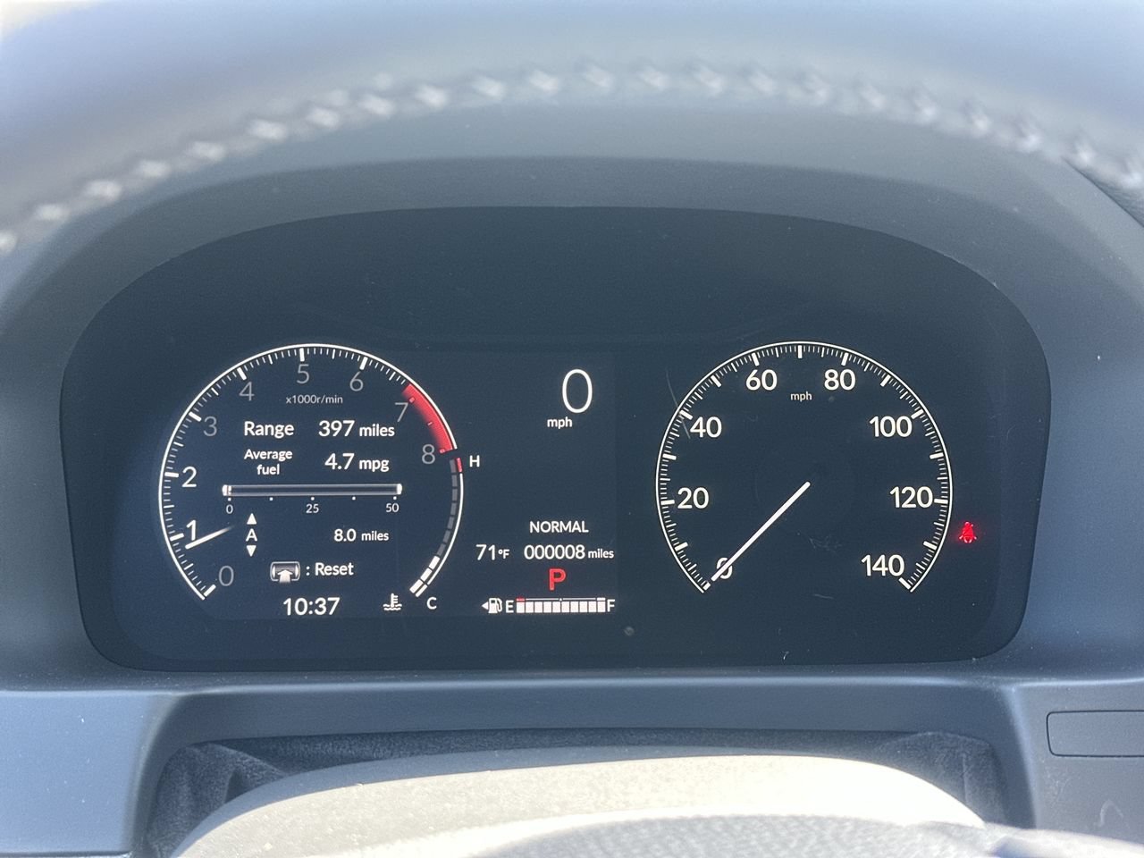 New 2026 Radiant Red Metallic II Honda RTL AWD image 15
