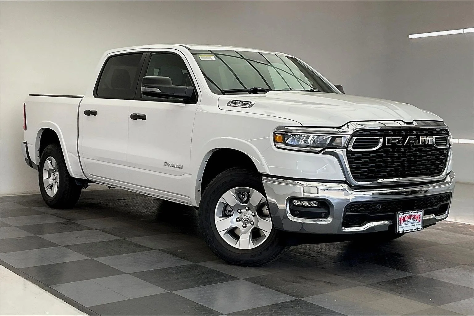 New 2026 PW7 Bright White Clear Coat Ram Big Horn image 1