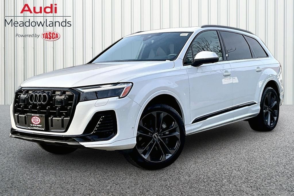 Used 2025 White Audi 55 Premium Plus image 1