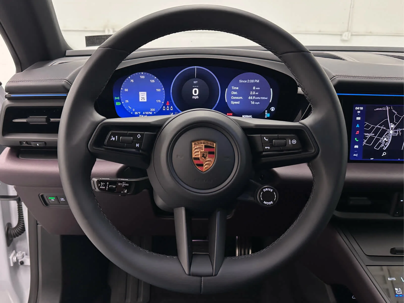 Used 2025 Ice Grey Metallic Porsche Electric 4S image 24