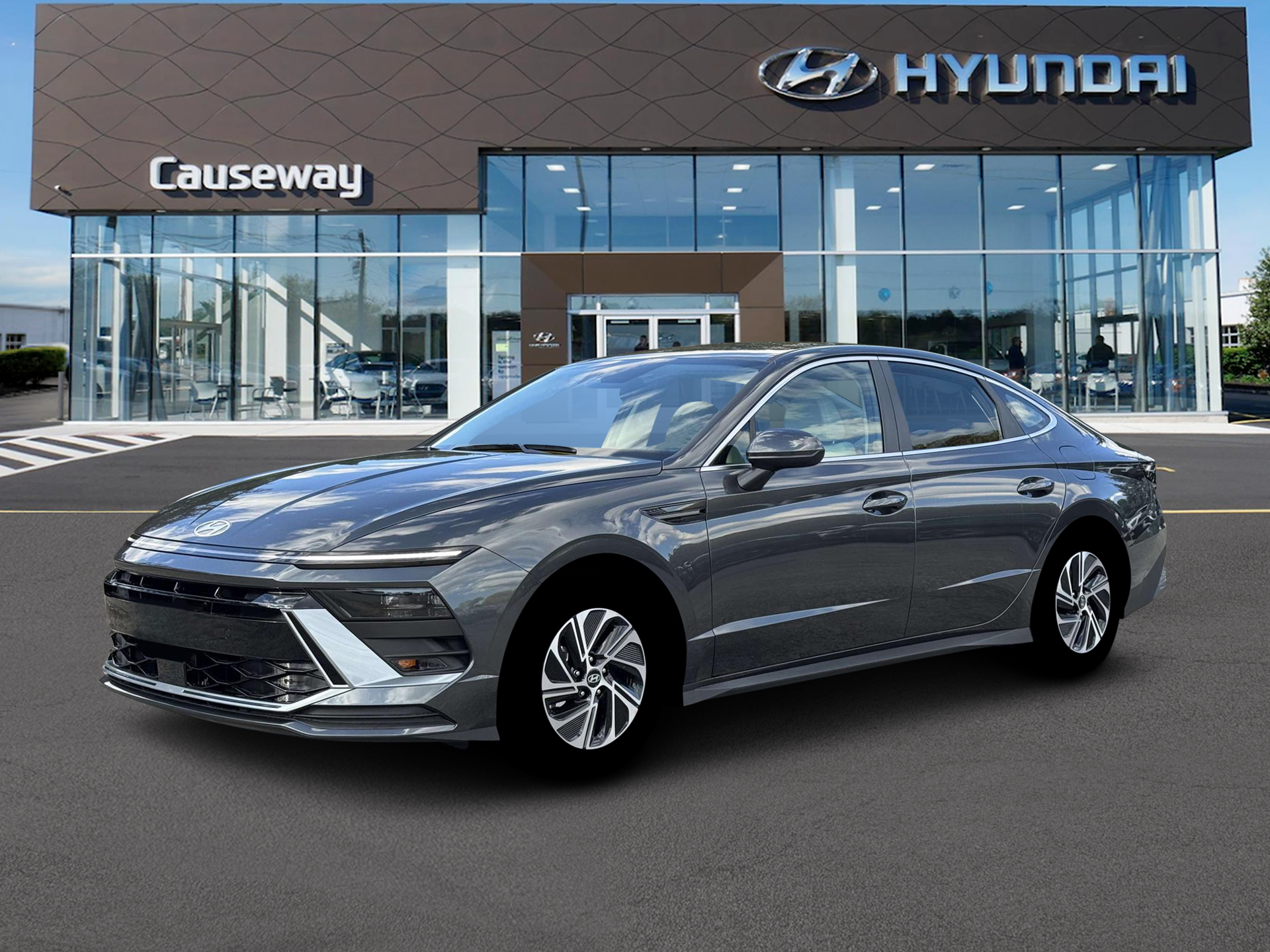 New 2026 Gray Hyundai Blue image 2