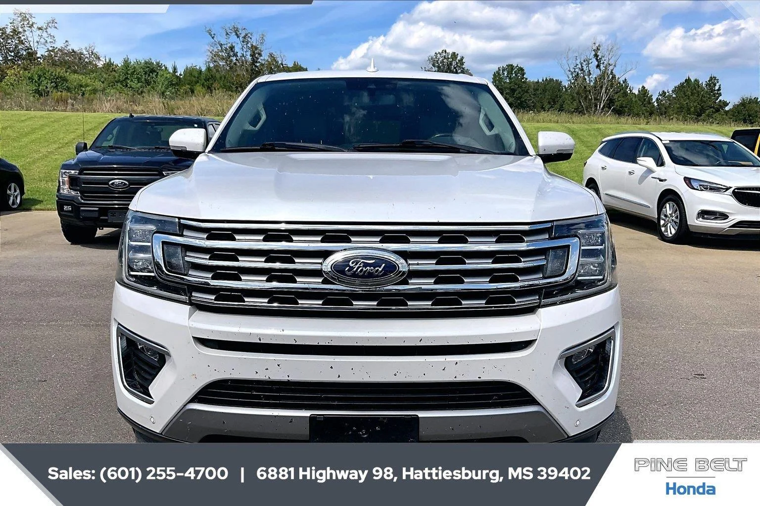 Used 2018 White Platinum Metallic Tri-Coat Ford Limited image 5