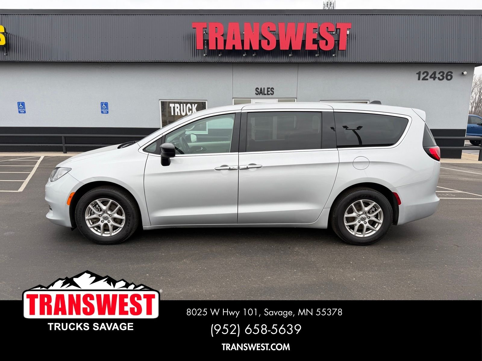 Used 2024 Chrysler Voyager LX with VIN 2C4RC1CG2RR148490 for sale in Minneapolis, Minnesota