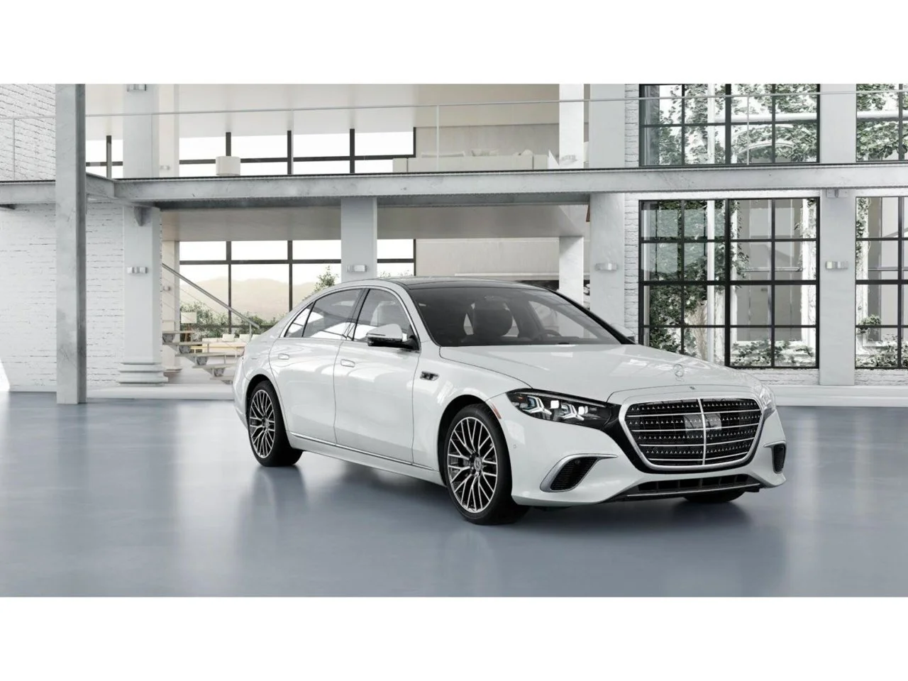 New 2027 MANUFAKTUR Moonlight White Metallic Mercedes-Benz S 500 image 10