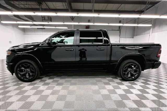 Used 2023 Diamond Black Crystal Pearlcoat Ram Limited image 15