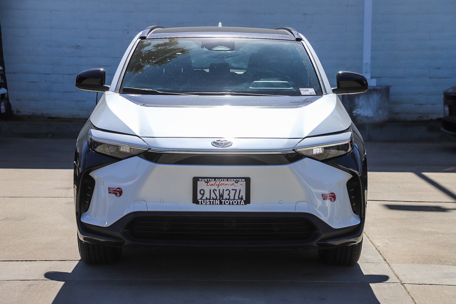 Certified 2023 Toyota bZ4X XLE with VIN JTMAAAAA7PA025514 for sale in Tustin, CA