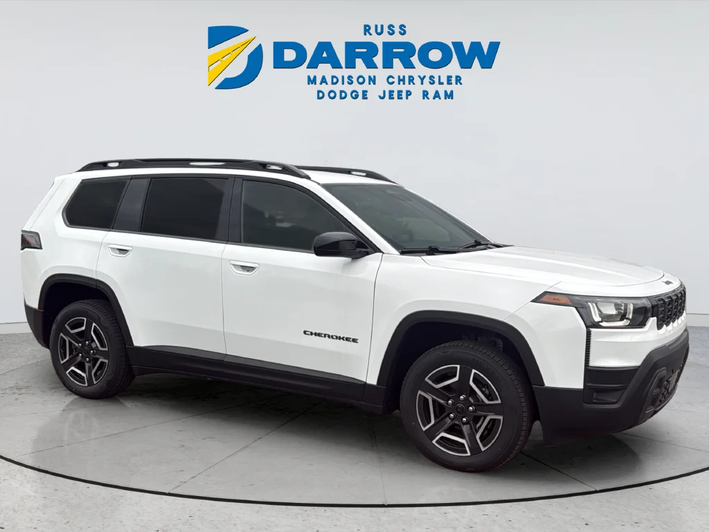 New 2026 Bright White Clear-Coat Exterior Paint Jeep Laredo image 7