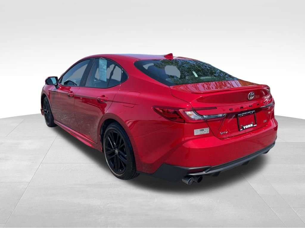 Used 2025 Red Toyota SE image 3