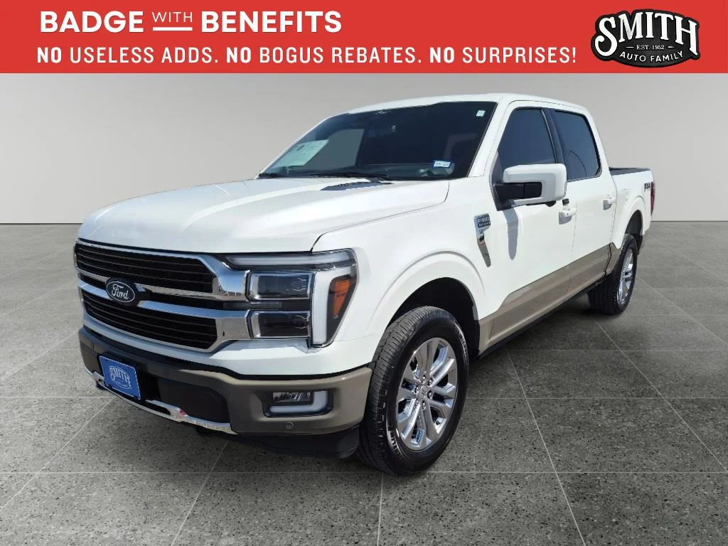 Certified Used 2025 White Ford King Ranch image 8