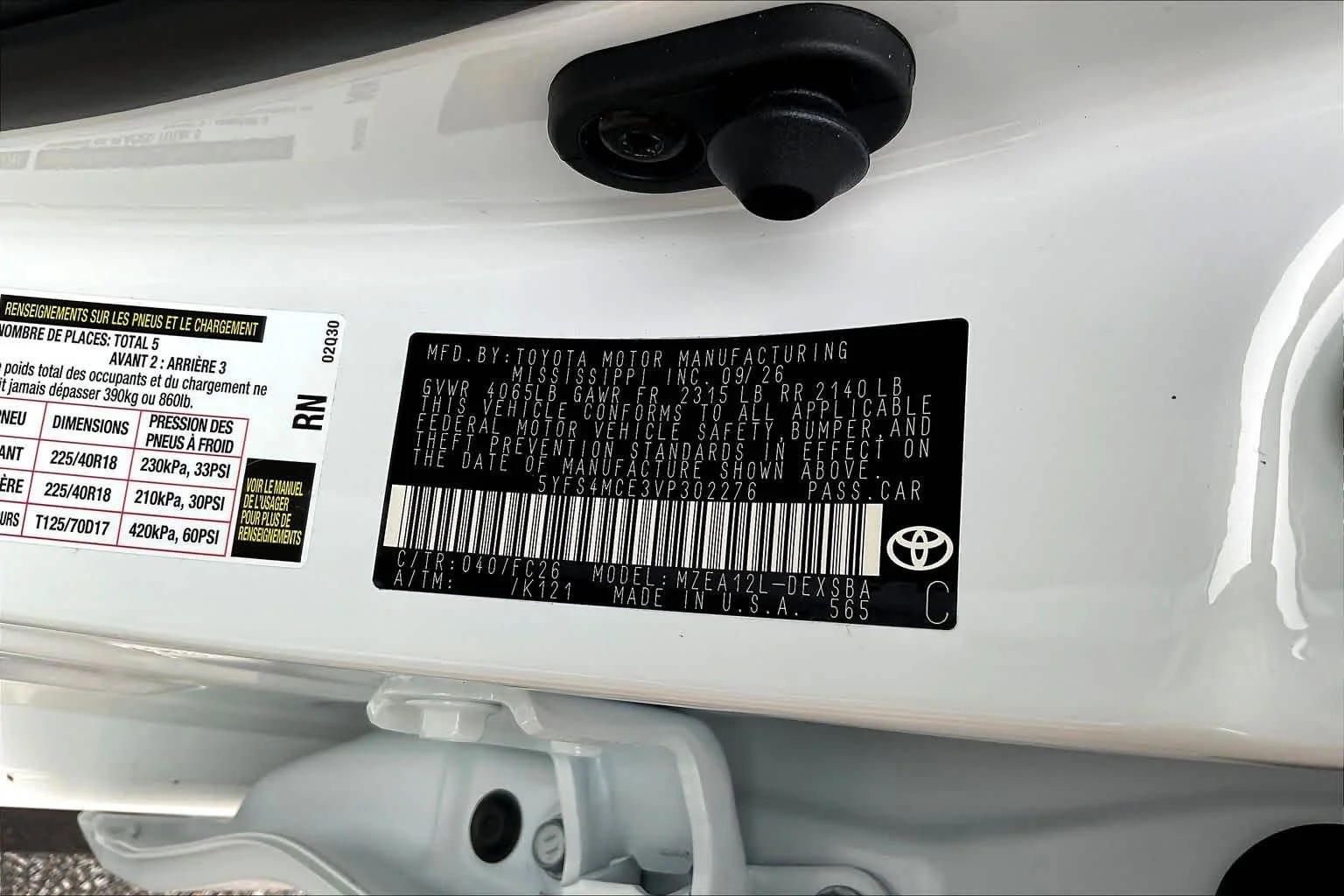 New 2027 Ice Cap Toyota SE image 19