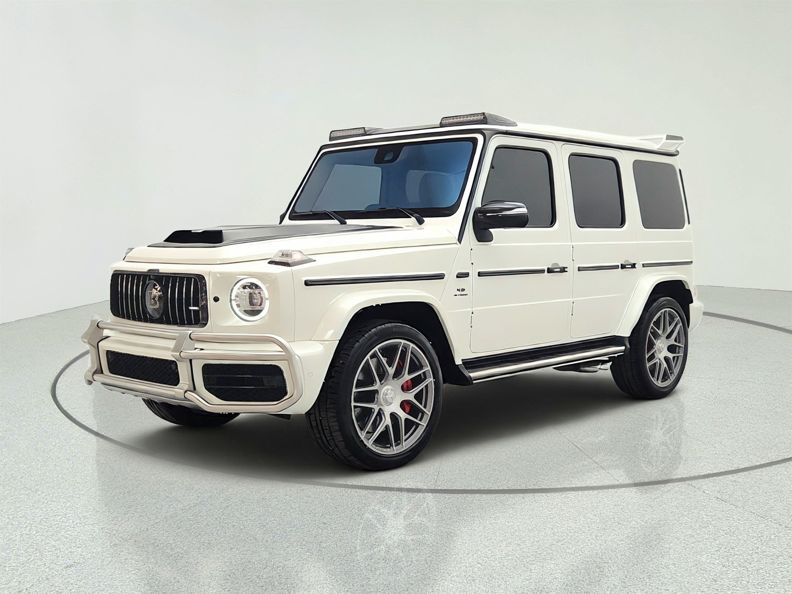 Used 2021 designo Diamond White Metallic Mercedes-Benz AMG® G 63 4MATIC SUV image 1