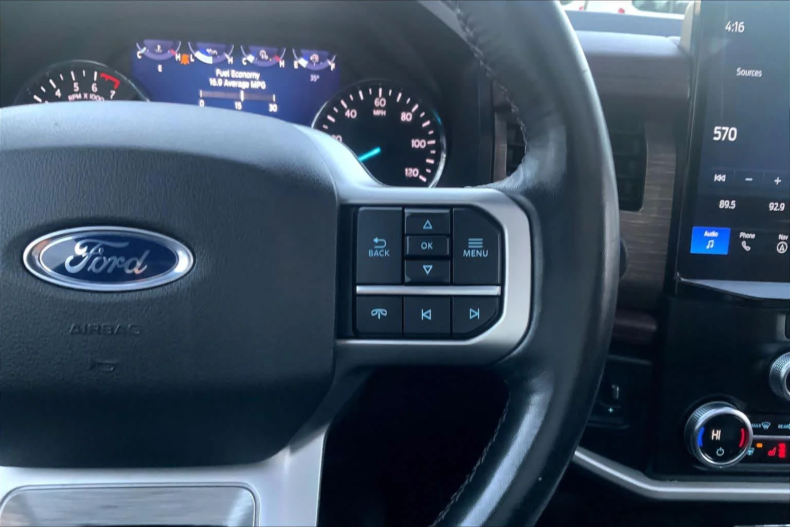 Used 2023 Dark Matter Metallic Ford Limited image 25