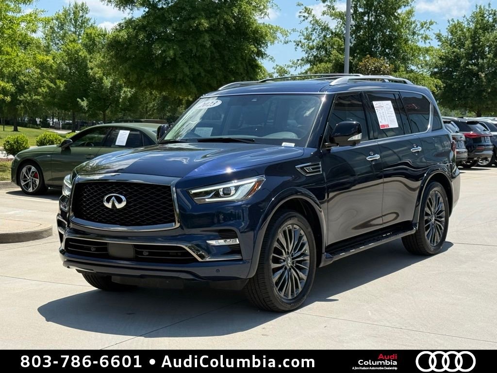 Used 2023 Blue INFINITI Premium Select image 10
