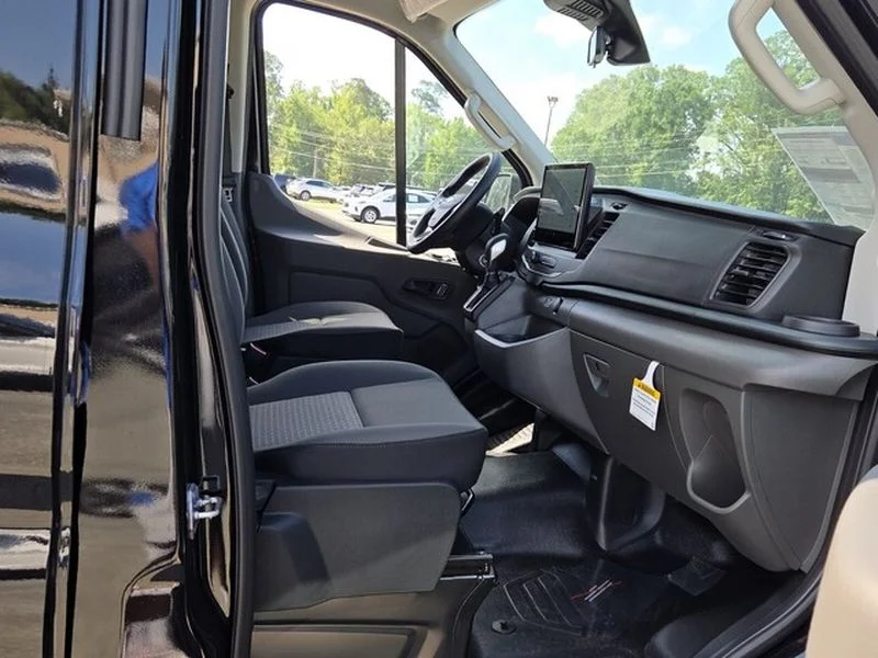 New 2026 Agate Black Metallic Ford Passenger Van XL image 14