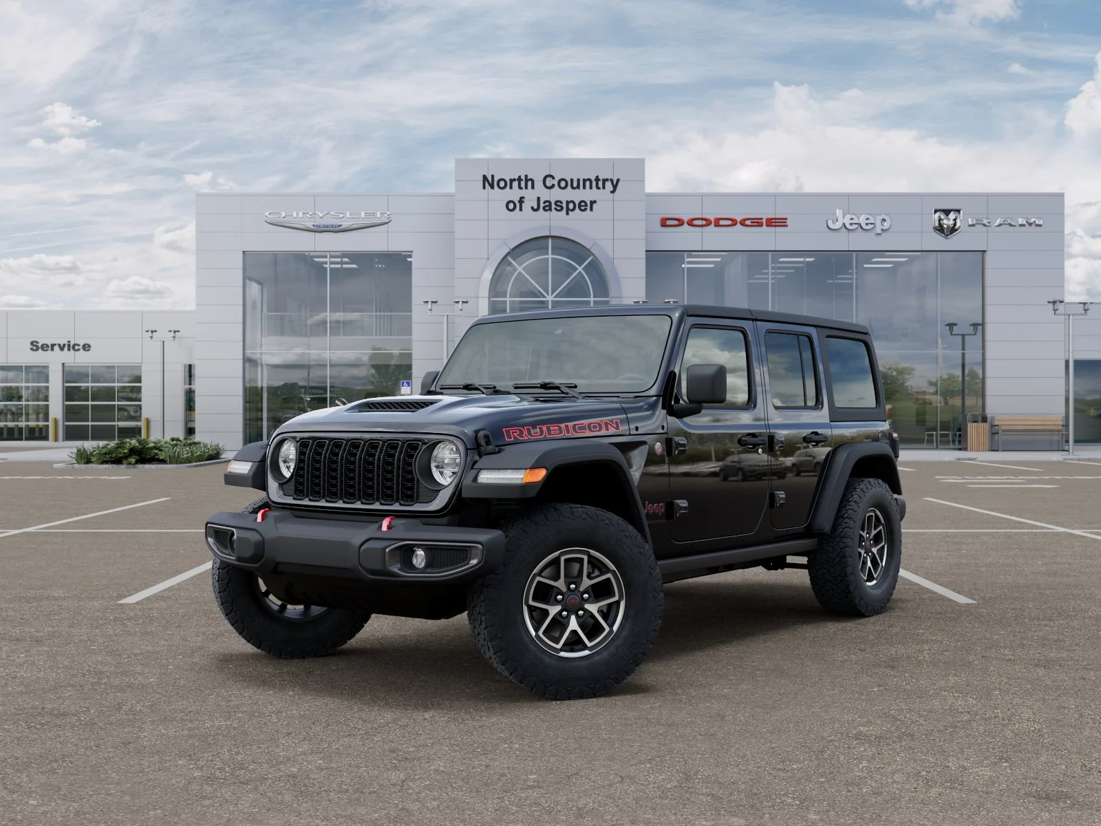 New 2026 Black Clear-Coat Exterior Paint Jeep Rubicon image 27