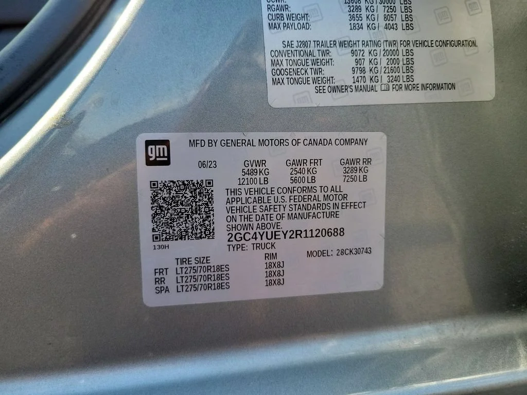 Certified Used 2024 Sterling Gray Metallic Chevrolet LTZ image 34