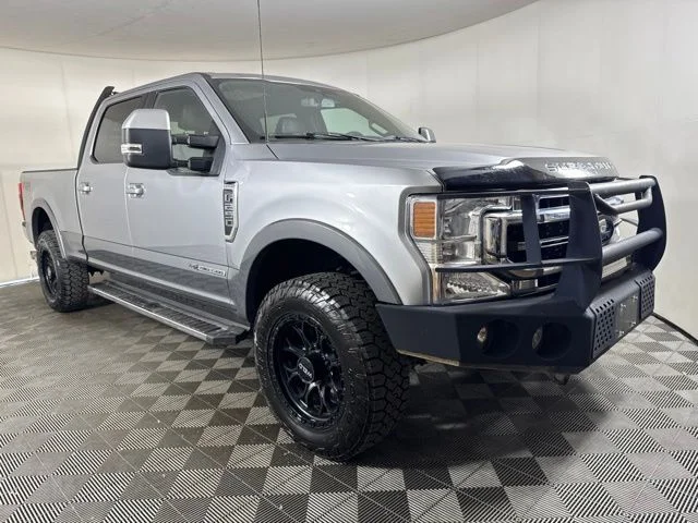 Certified Used 2022 Silver Ford Lariat image 1