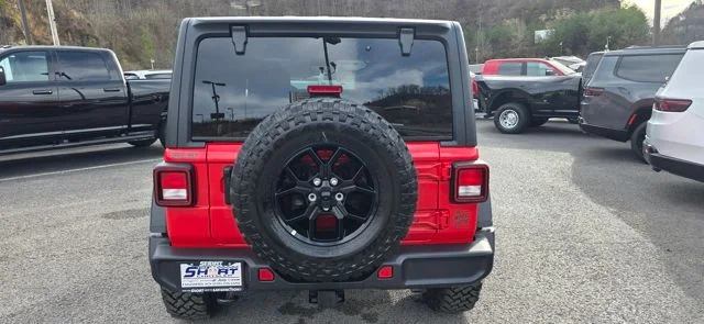 New 2026 Firecracker Red Clear-Coat Exterior Paint Jeep Willys image 9