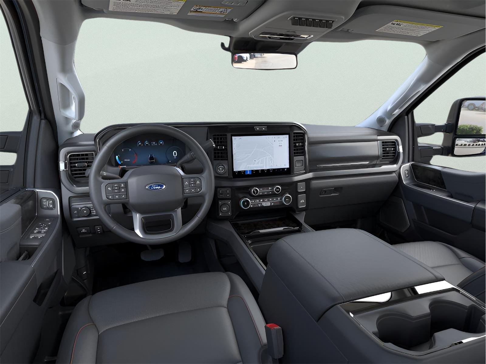 New 2026 Glacier Gray Metallic Tri-Coat Ford F-250® Lariat® image 9