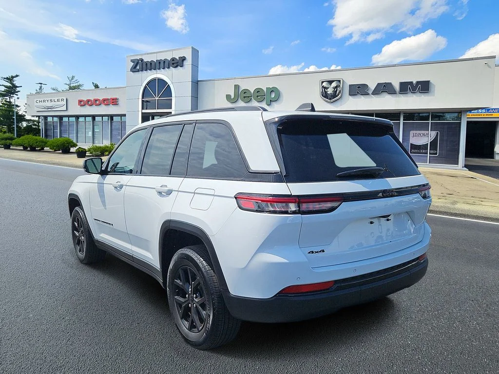 Certified Used 2024 White Jeep Altitude image 3