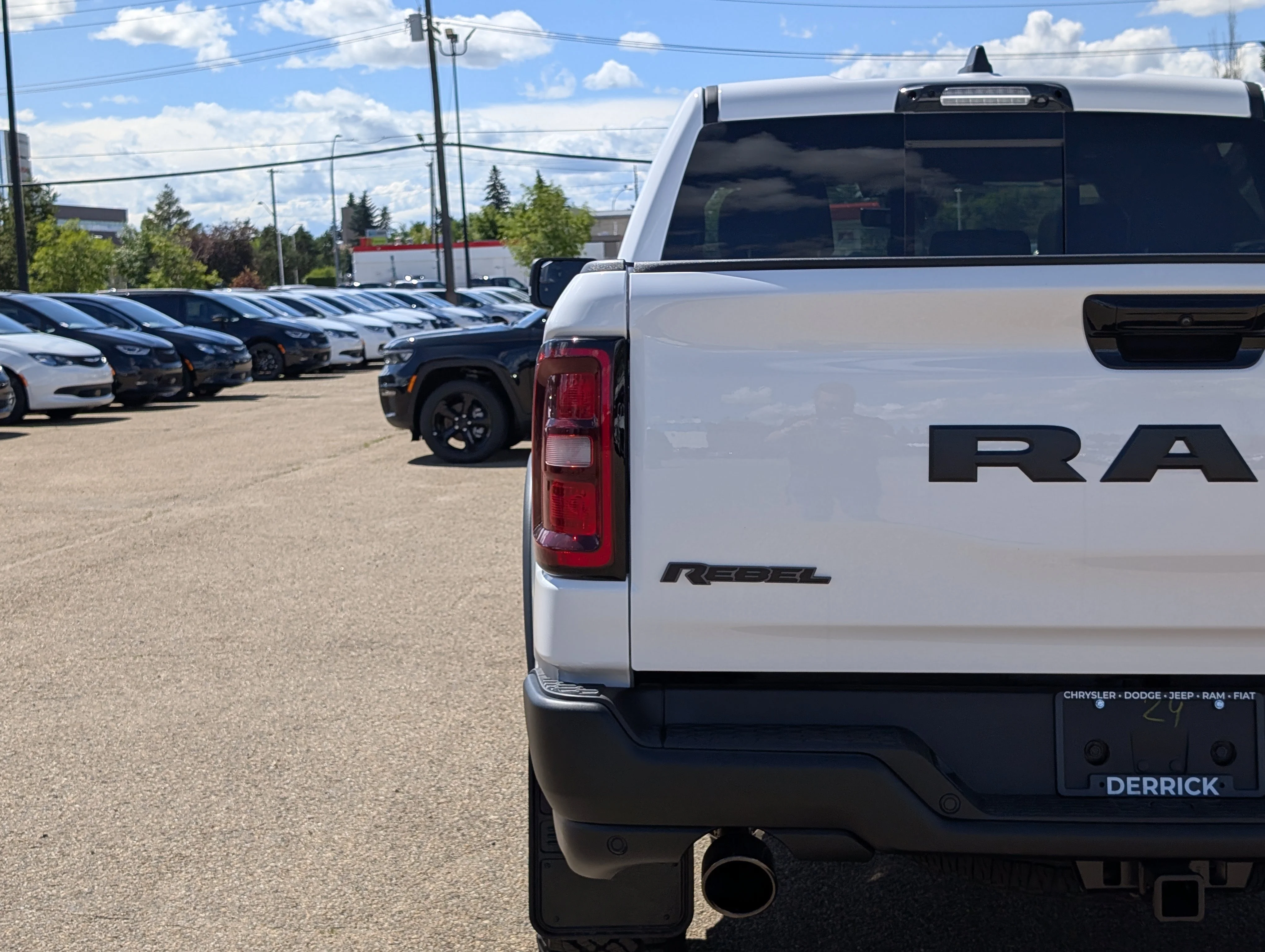 New 2026 Bright White Ram Rebel image 13