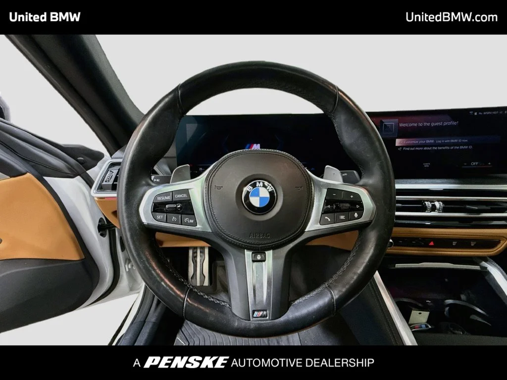 Certified Used 2024 Mineral White Metallic BMW M440i image 13