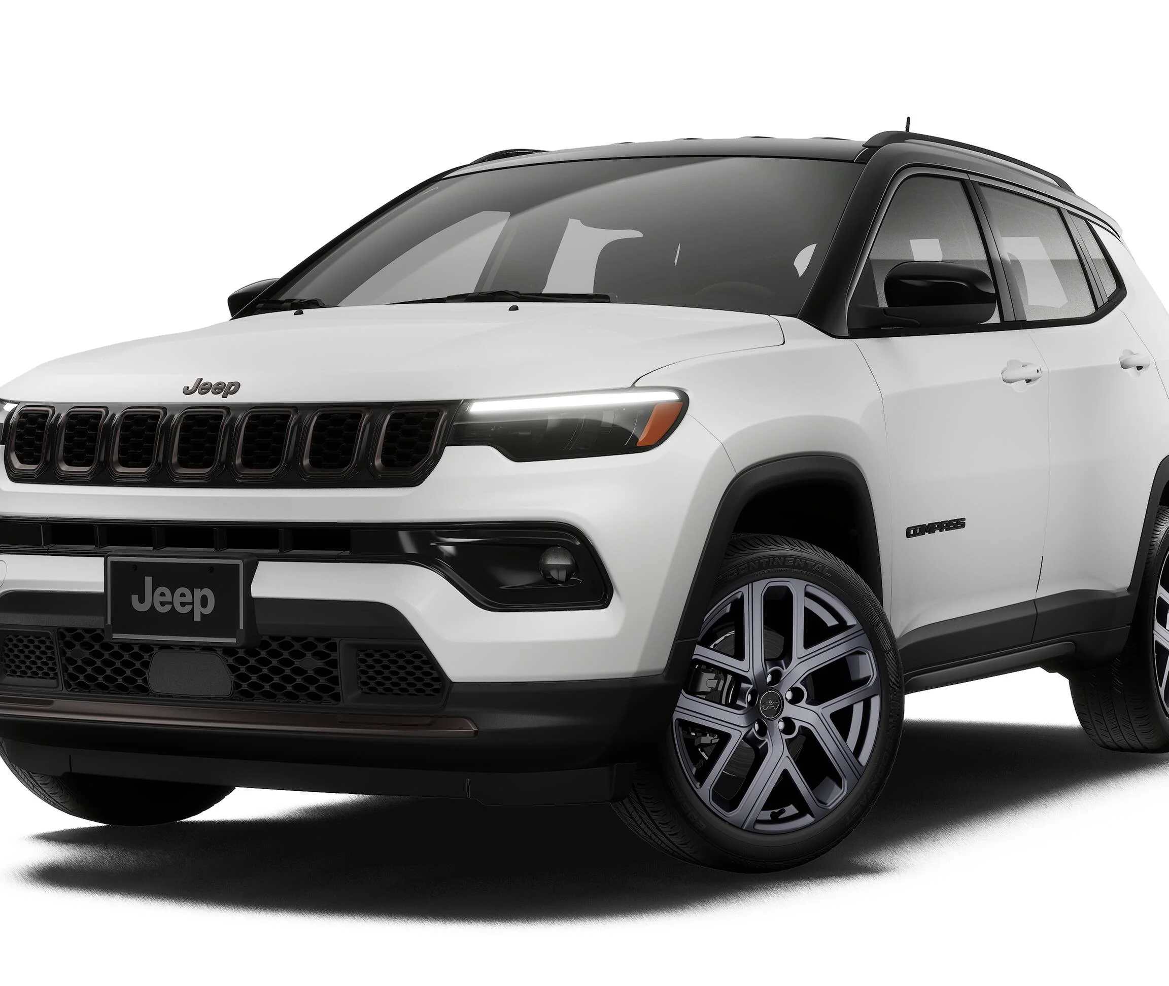 New 2027 Bright White Clear-Coat Paint Jeep Limited image 1